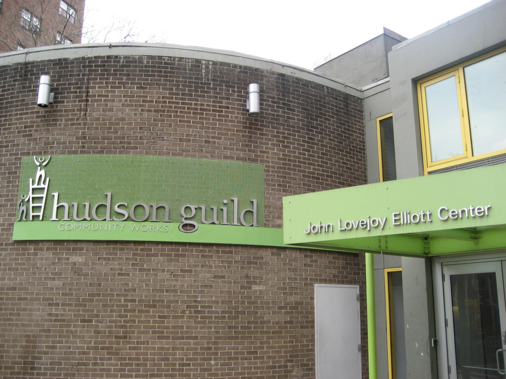 Volunteering with Hudson Guild in Chelsea