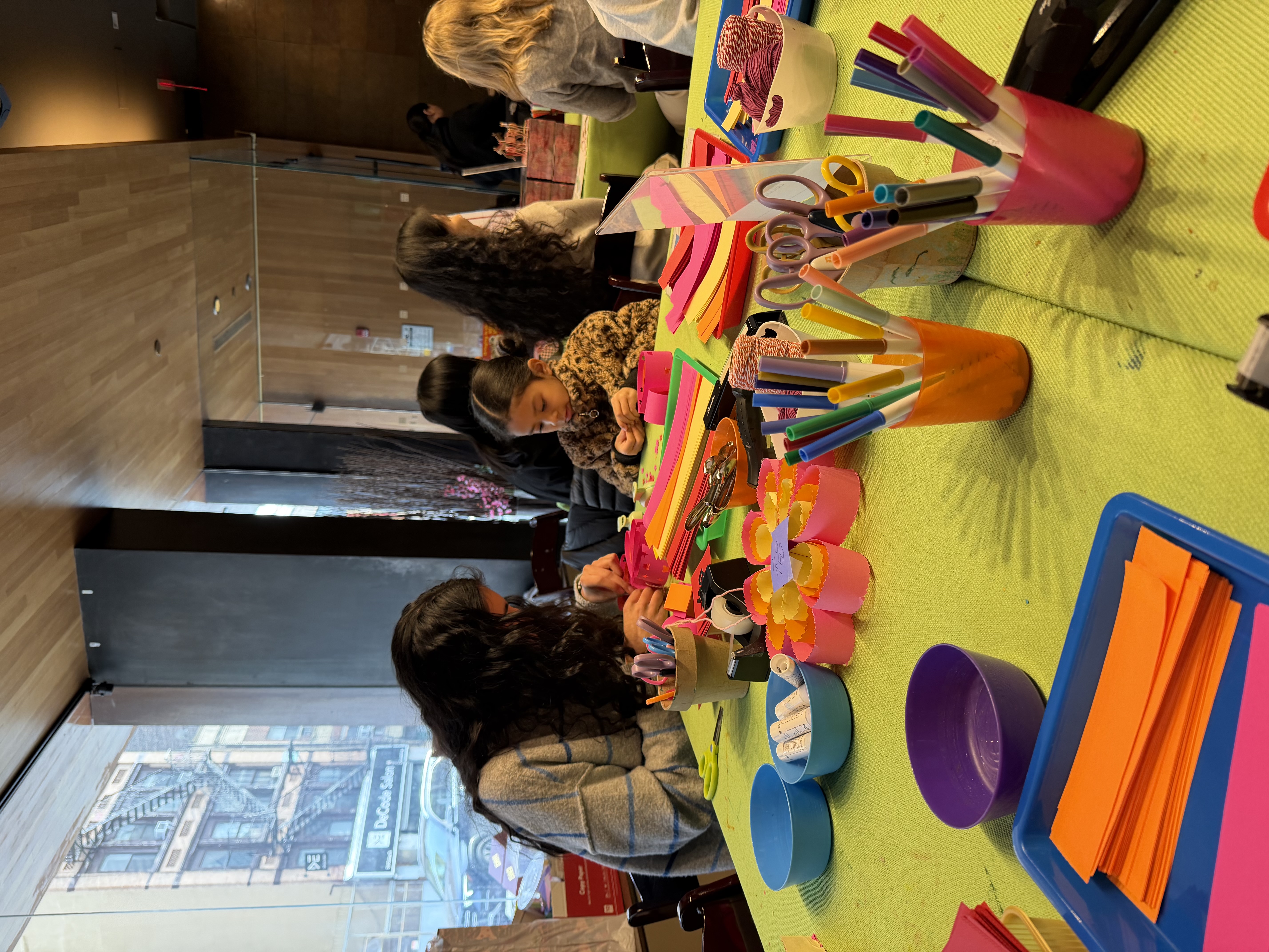 A Lunar New Year cultural event at the Museum of Chinese in America