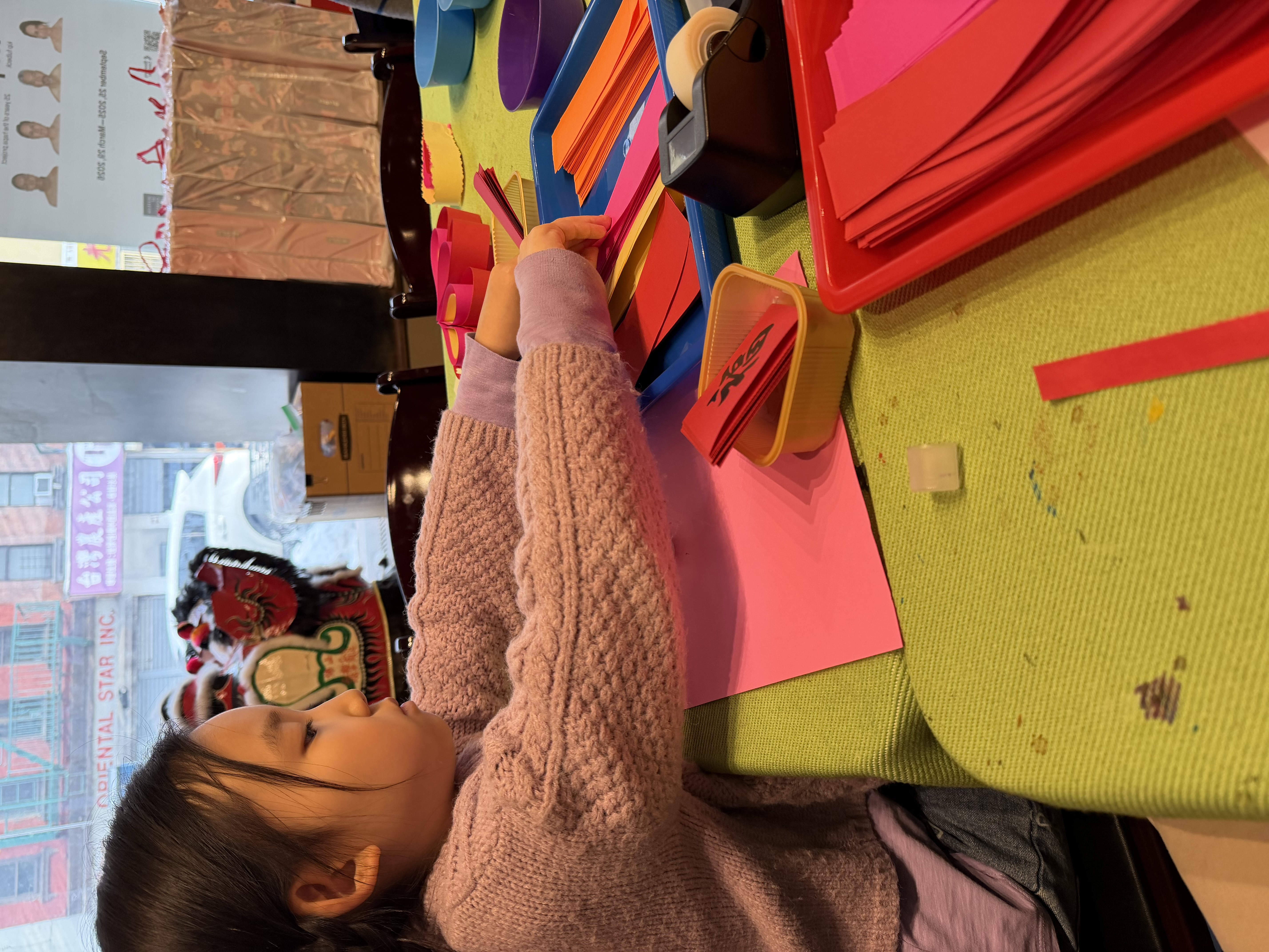 A Lunar New Year cultural event at the Museum of Chinese in America